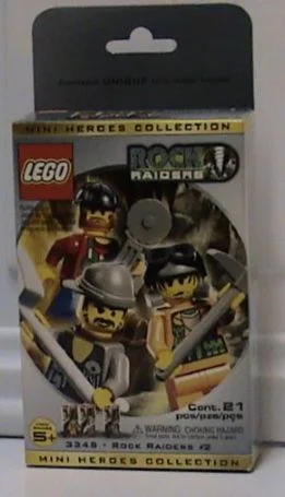 Rock Commando: Three Minifig Pack - Rock Raiders #2 乐高 LEGO 3348 image 5
