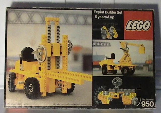 Forklift 乐高 LEGO 950 image 3