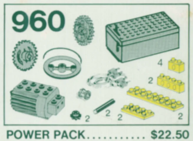 4.5V Power Supply Kit 乐高 LEGO 870 image 7