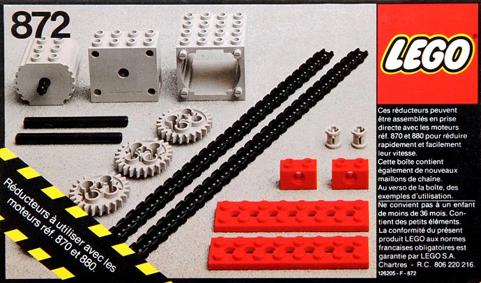 Comprehensive package. 乐高 LEGO 872 image 1