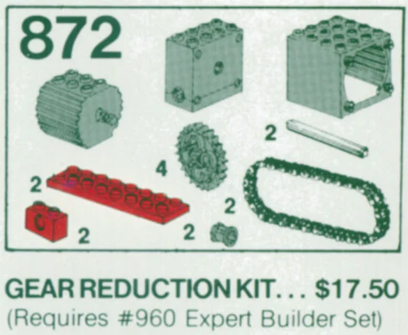 Comprehensive package. 乐高 LEGO 872 image 2