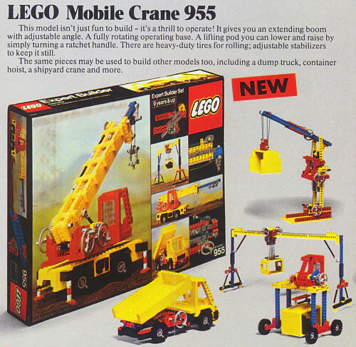 Mobile crane 乐高 LEGO 955 image 4