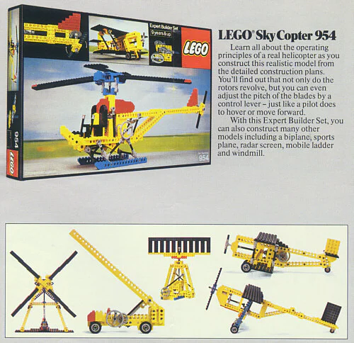 Helicopter 乐高 LEGO 852 image 2