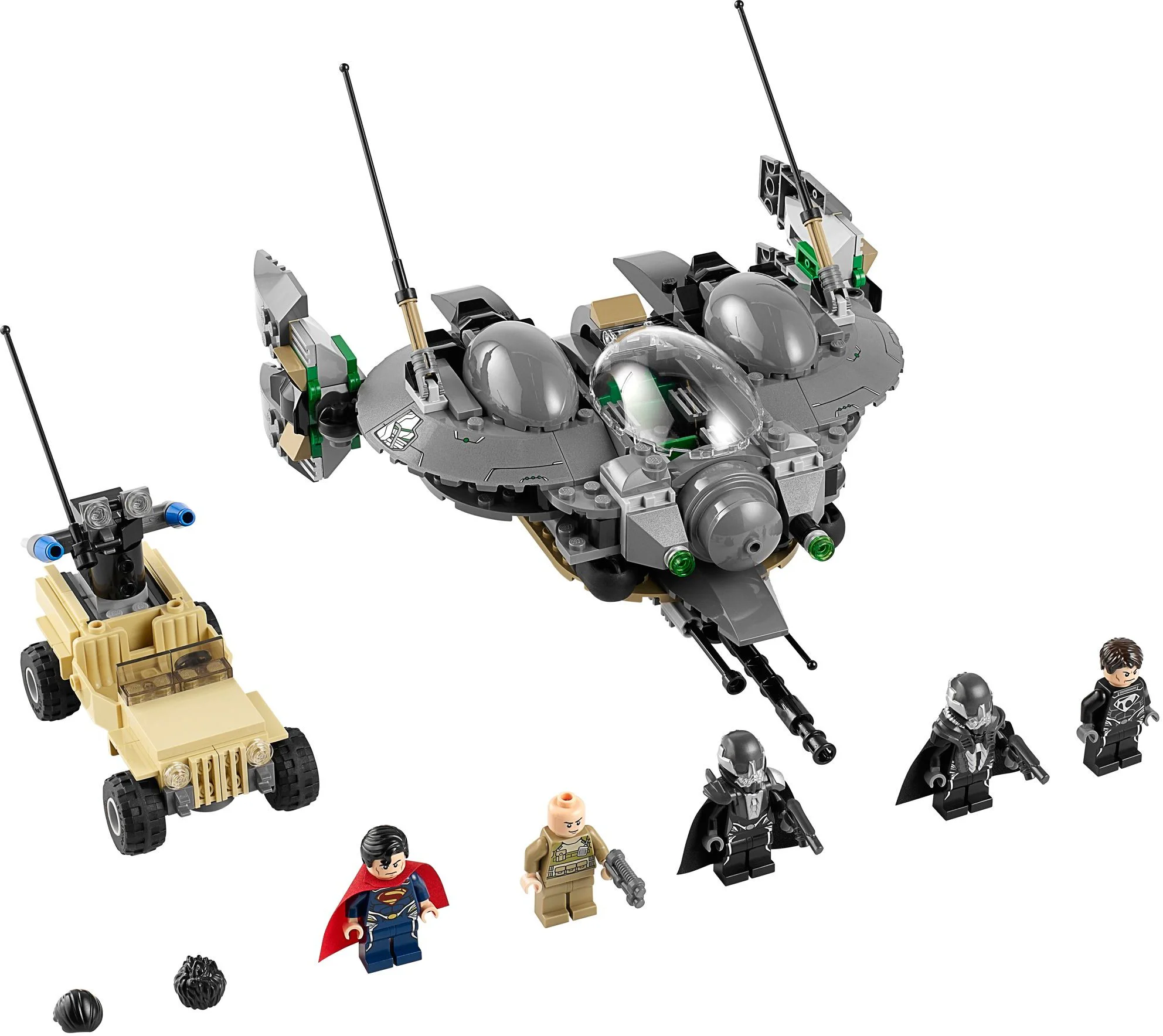 DC EXTENDS THE UNIVERSE: THE BATTLE OF SUPERMAN'S TOWN 乐高 LEGO 76003