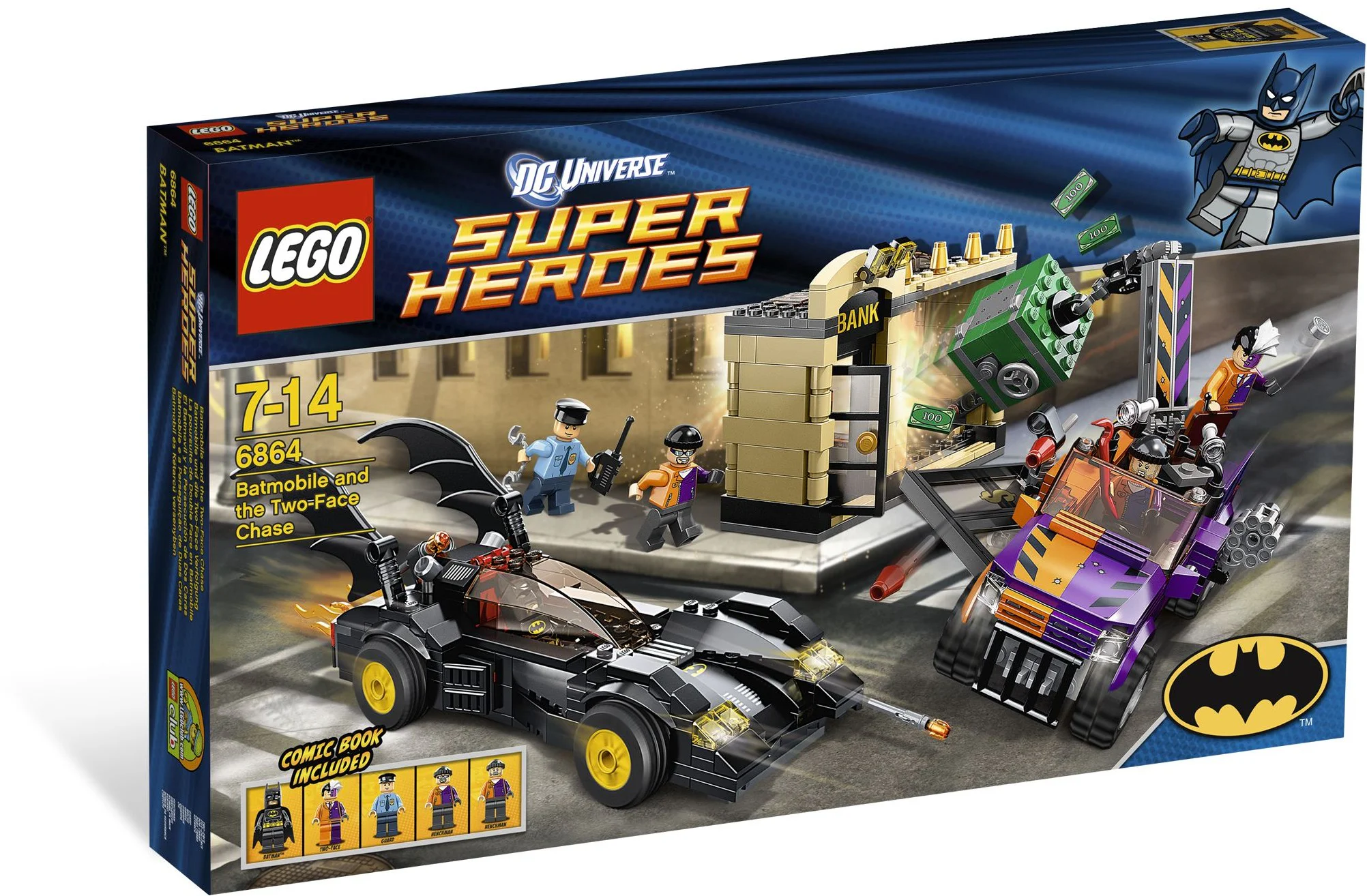 Batman: Batman Two-Face Chase LEGO 6864 image 1