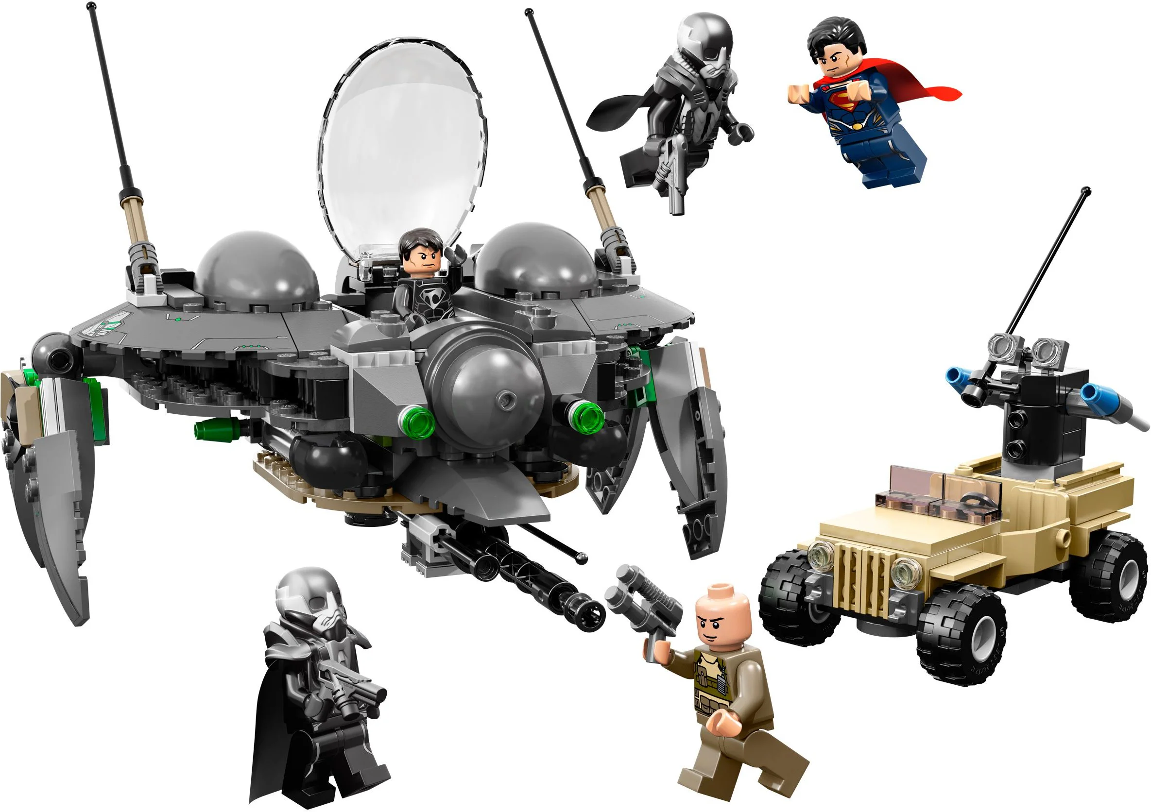 DC EXTENDS THE UNIVERSE: THE BATTLE OF SUPERMAN'S TOWN 乐高 LEGO 76003 image 5