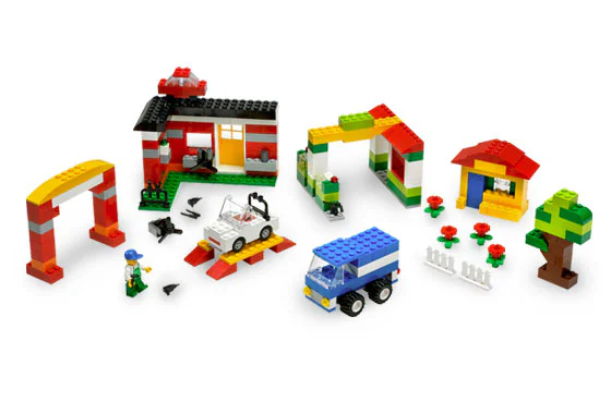 Creative puzzle: Blue Creative Box 乐高 LEGO 5573