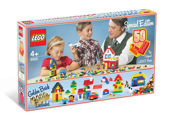 Creative spelling: the 50th anniversary suit 乐高 LEGO 5522 image 1