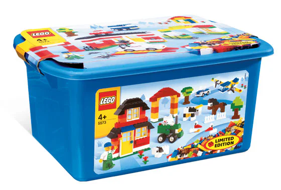 Creative puzzle: Blue Creative Box 乐高 LEGO 5573 image 1