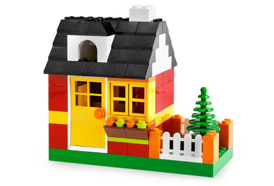 Creative Scrolling: Lego Creative Particle Drum-House Group 乐高 LEGO 5582 image 2