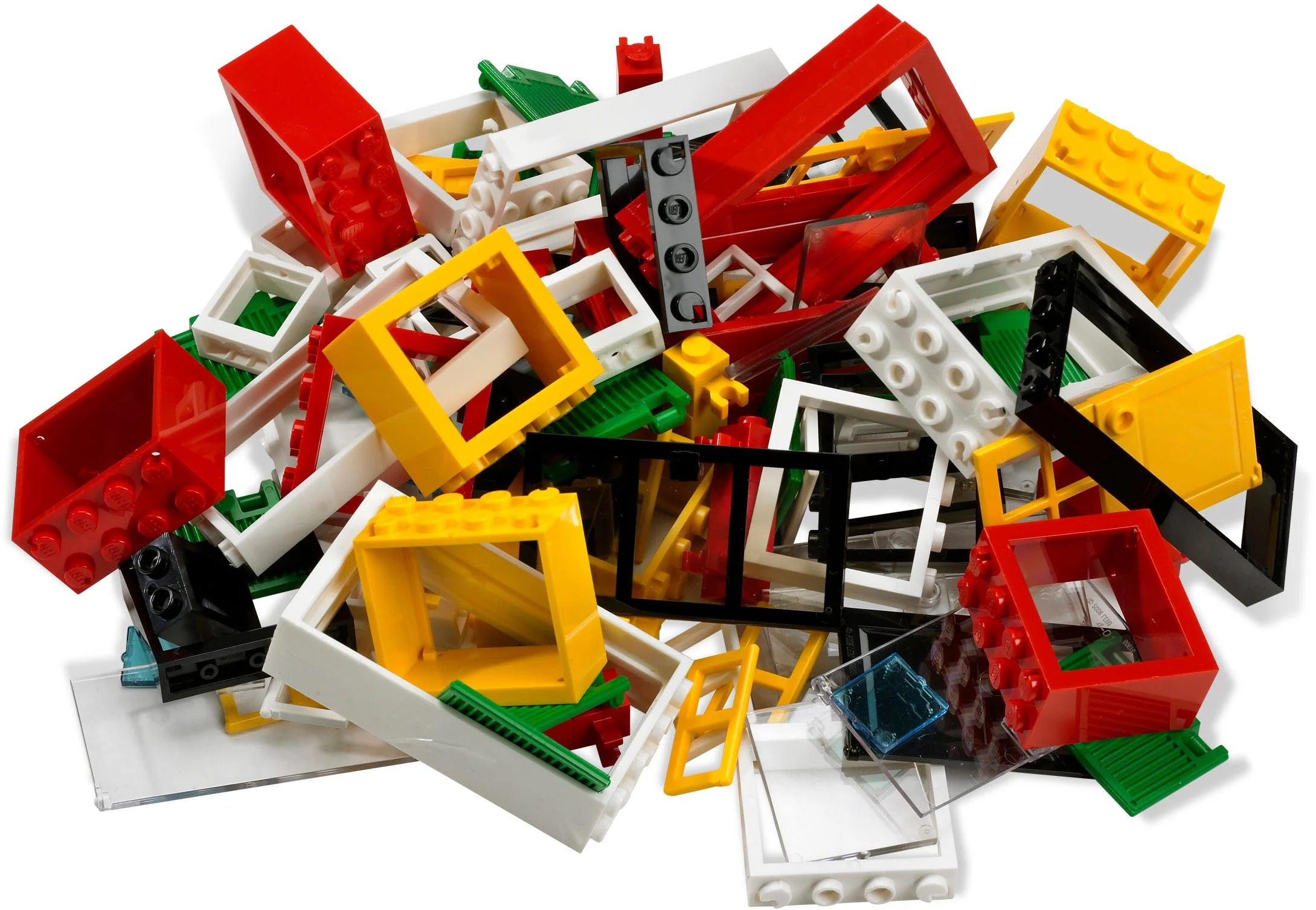 Creative spelling: door and window supplement group 乐高 LEGO 6117