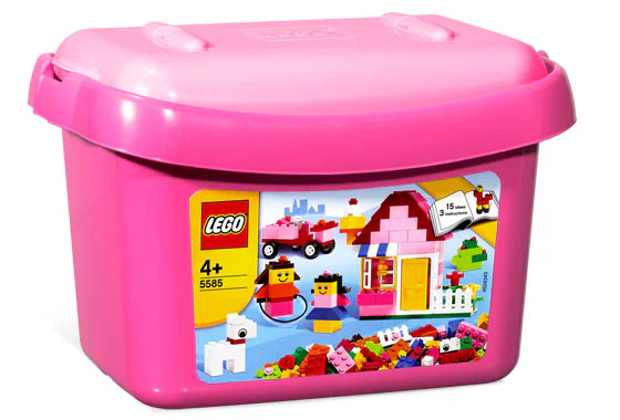 Creative spelling: pink creative box 乐高 LEGO 5585 image 1