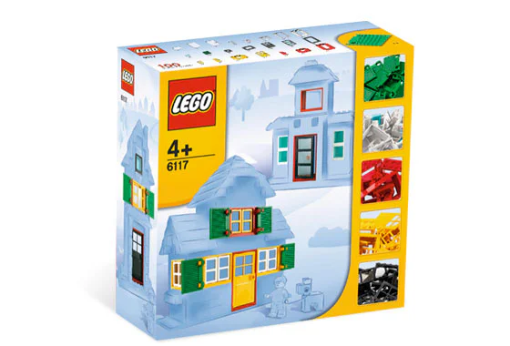 Creative spelling: door and window supplement group 乐高 LEGO 6117 image 1