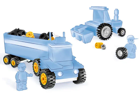 Creative spelling: Wheel Supplement Group 乐高 LEGO 6118 image 2