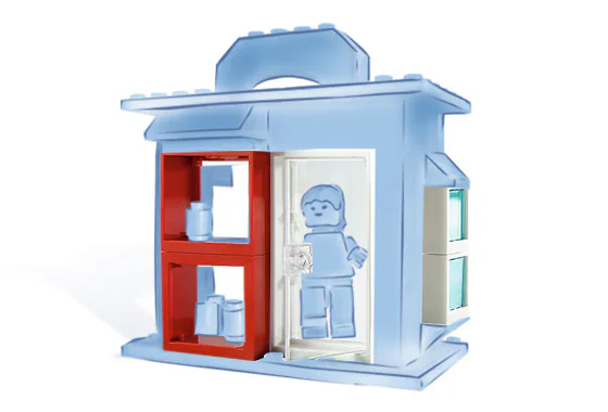 Creative spelling: door and window supplement group 乐高 LEGO 6117 image 2