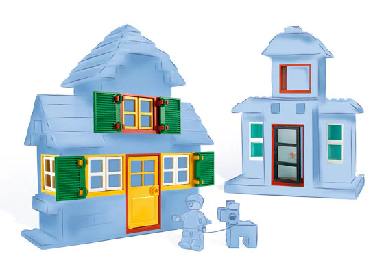 Creative spelling: door and window supplement group 乐高 LEGO 6117 image 3