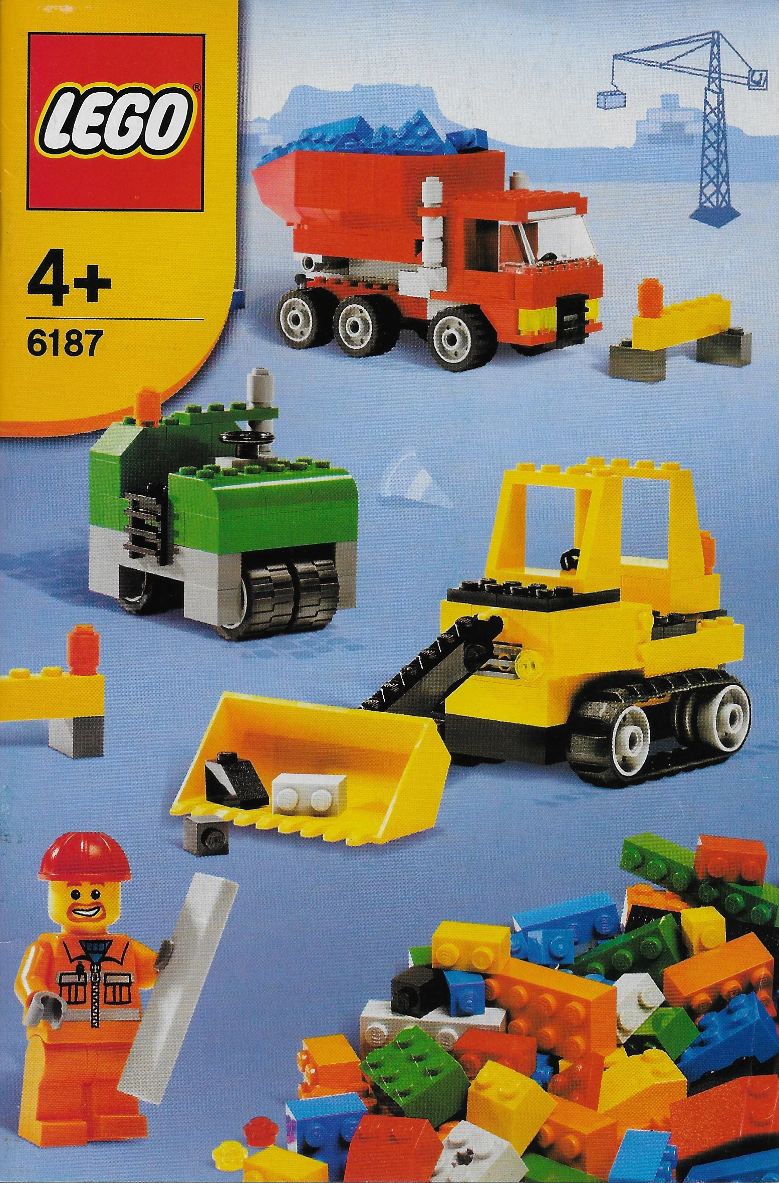 Creative spelling: road construction kits 乐高 LEGO 6187 image 4