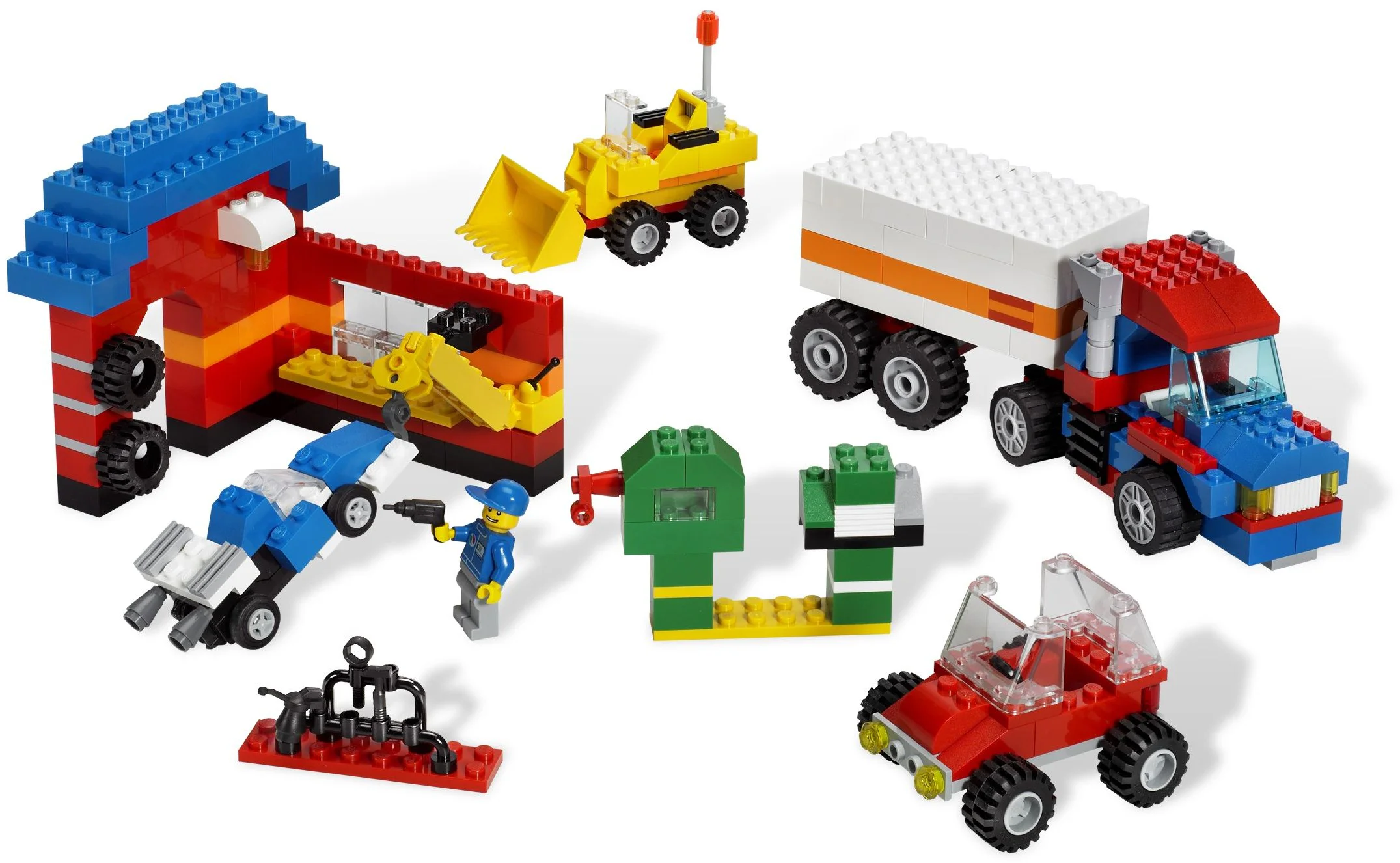 Creative spelling: super-mixed vehicle 乐高 LEGO 5489