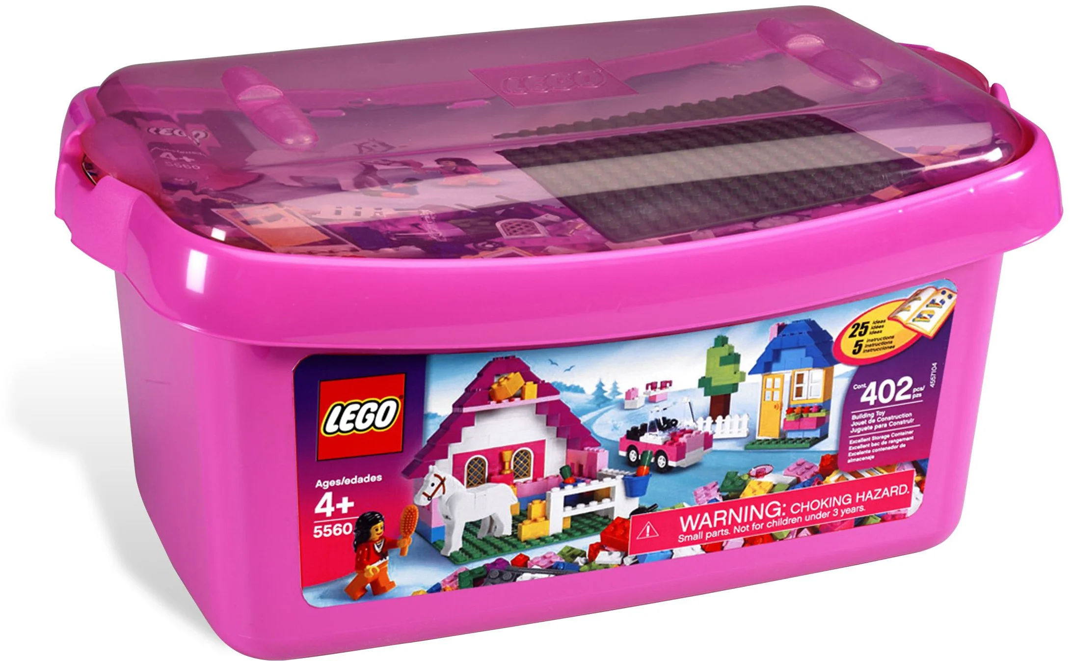 Creative spelling: pink drums of granules 乐高 LEGO 5560 image 2