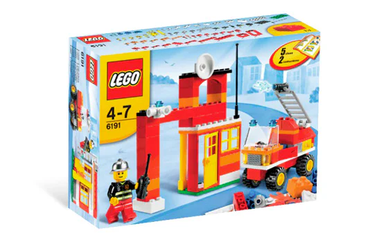 Creative Construction: Fire Engine Building Set 乐高 LEGO 6191 image 1