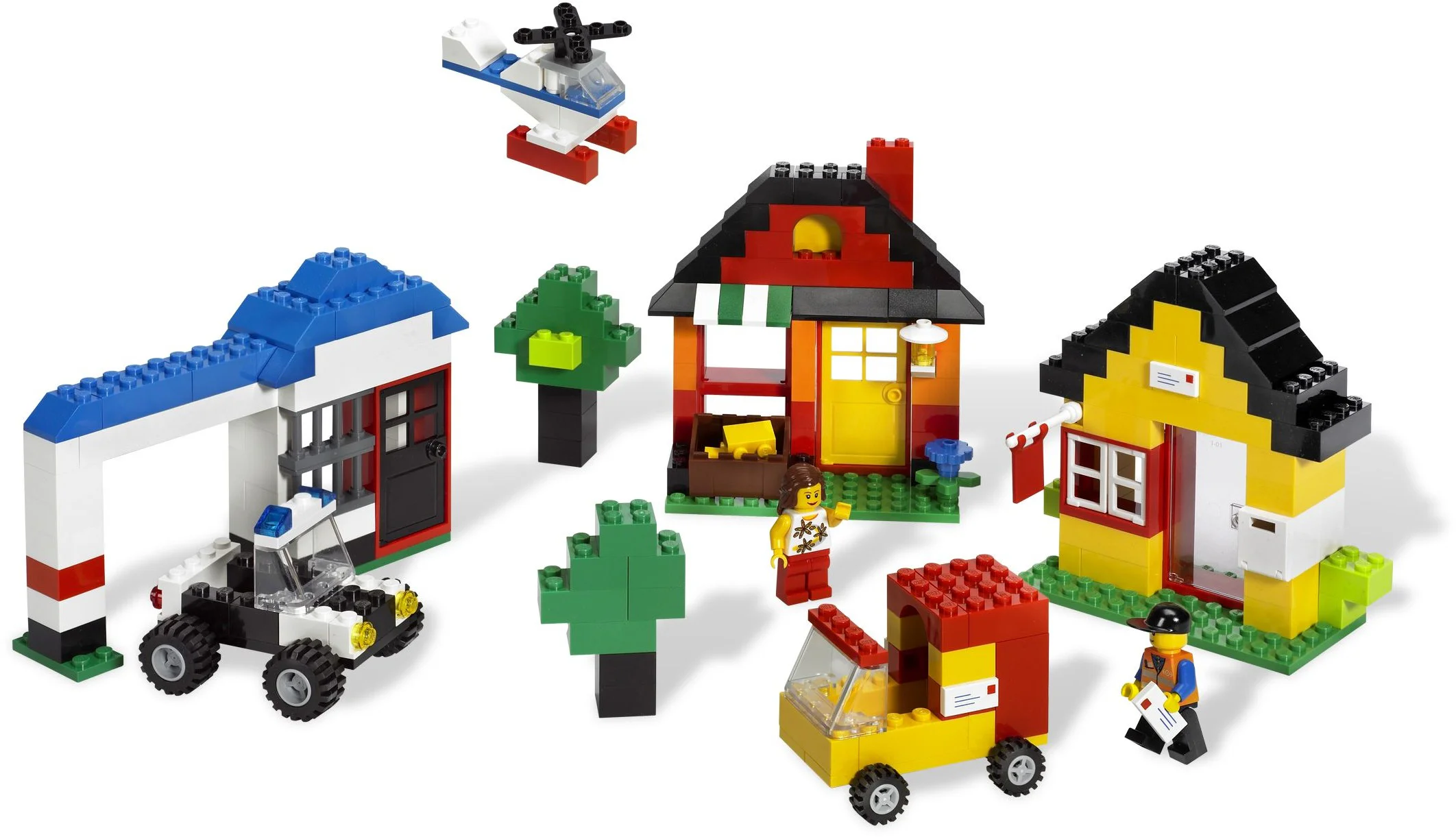Creative puzzle: My Lego City 乐高 LEGO 6194