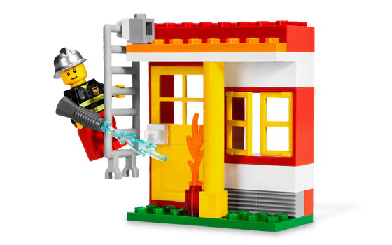 Creative Construction: Fire Engine Building Set 乐高 LEGO 6191 image 2