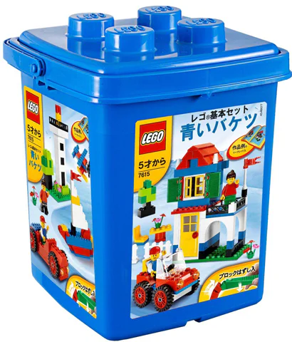 Creative Scrolling: Blue Drum Base Package 乐高 LEGO 7615