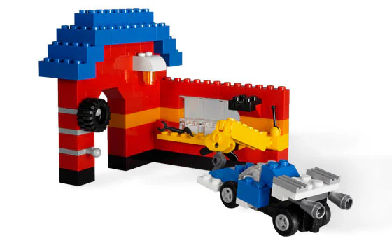 Creative spelling: super-mixed vehicle 乐高 LEGO 5489 image 4