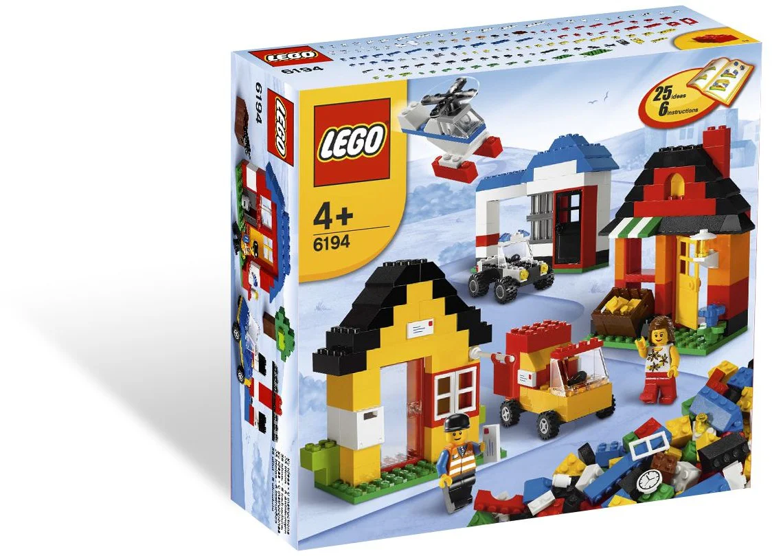 Creative puzzle: My Lego City 乐高 LEGO 6194 image 4