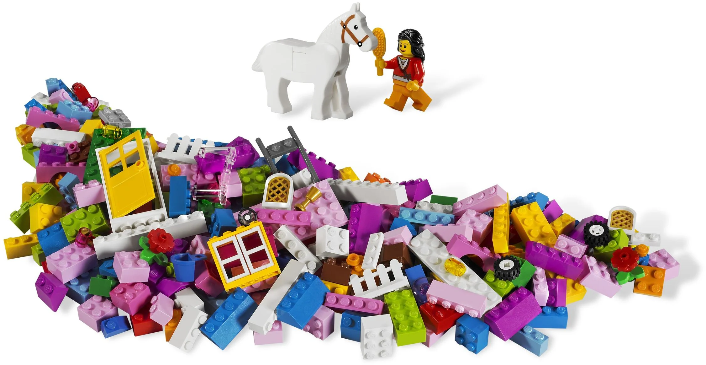 Creative spelling: pink drums of granules 乐高 LEGO 5560 image 6