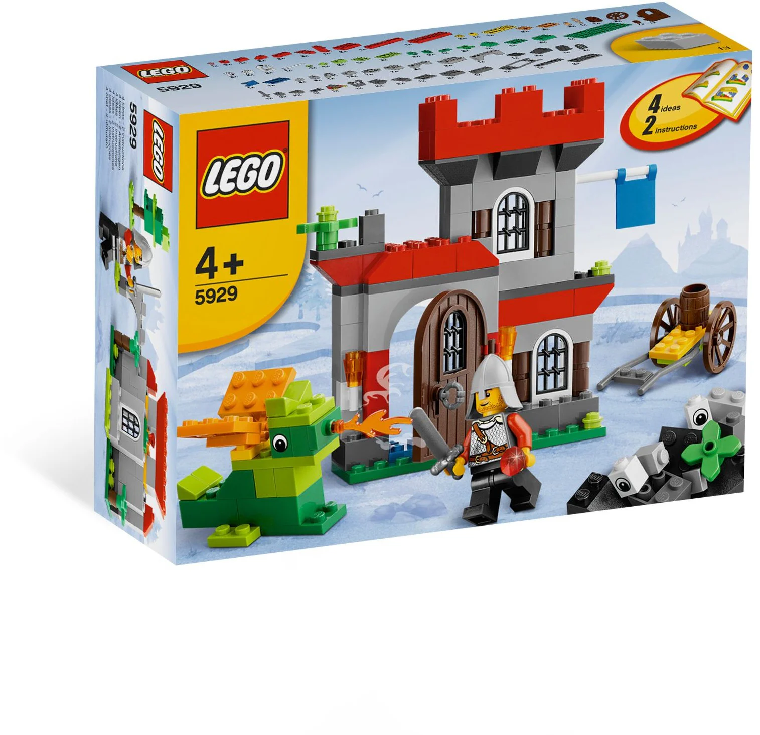 Creative spelling: Castles and Knights 乐高 LEGO 5929 image 2