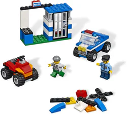 Creative puzzle: Creative series of police teams