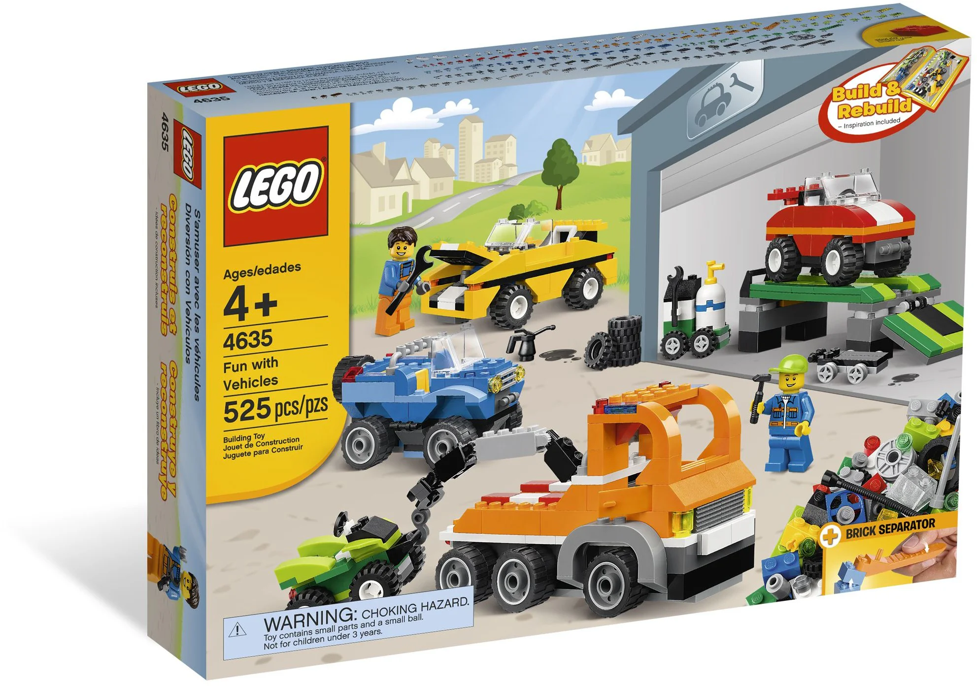 Creative Mosaic: Transportation Group 乐高 LEGO 4635 image 2