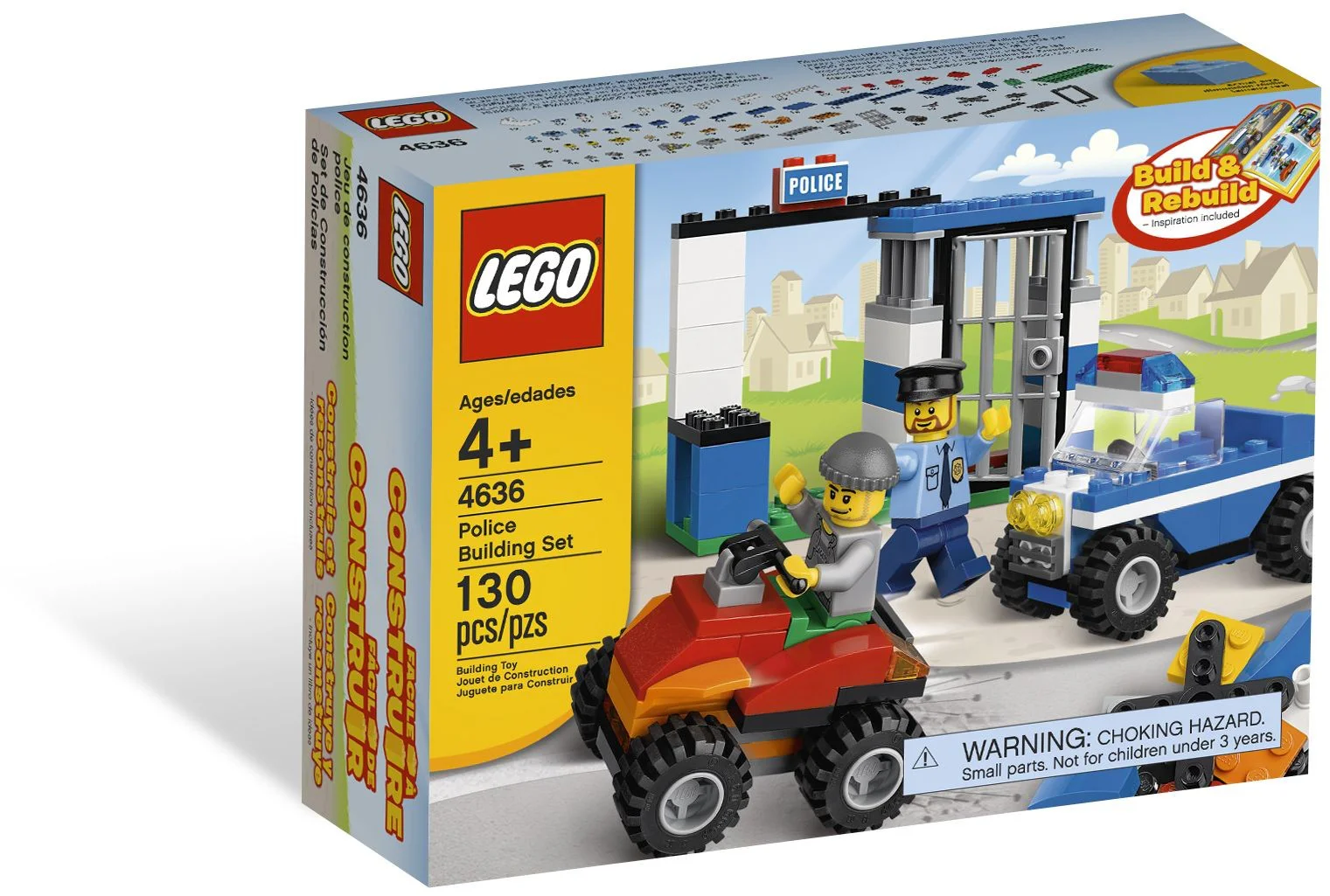 Creative puzzle: Creative series of police teams 乐高 LEGO 4636 image 1