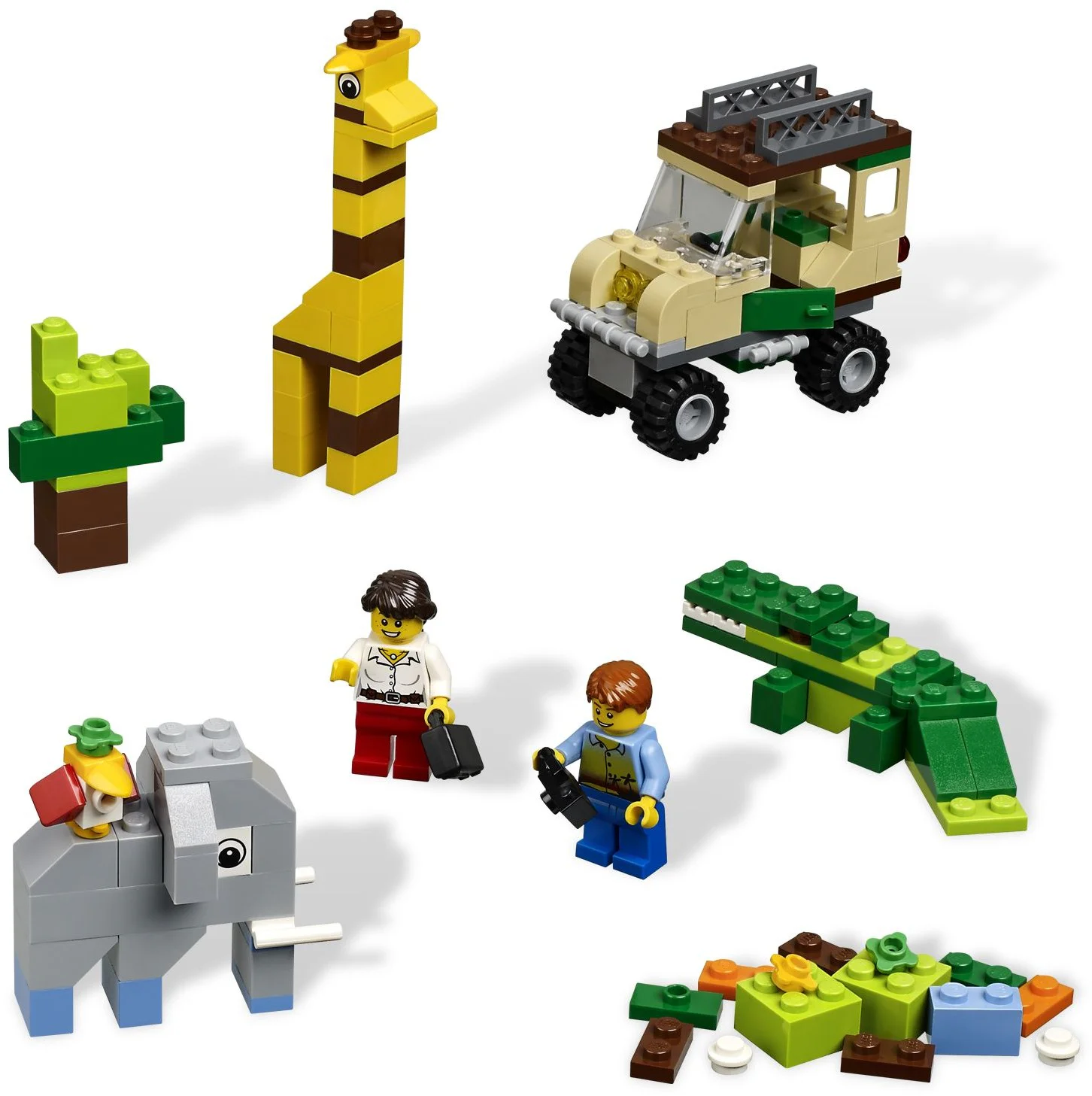 Creative spelling: Creative series of animals 乐高 LEGO 4637