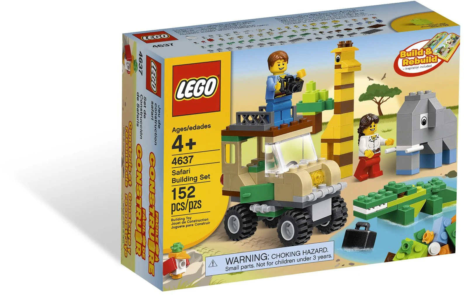 Creative spelling: Creative series of animals 乐高 LEGO 4637 image 1