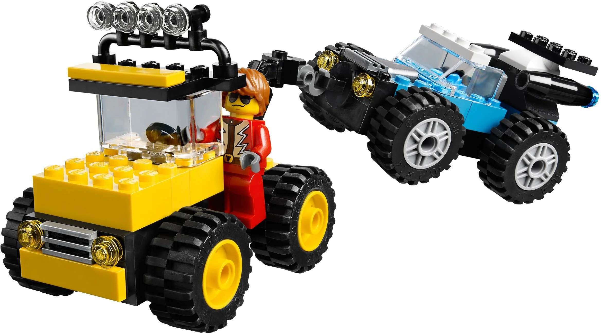 Creative Scrolling: Giant Wheel Truck Team 乐高 LEGO 10655 image 2