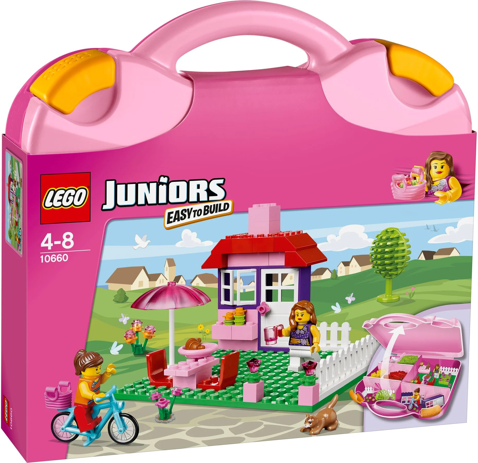 Creative puzzle: pink suitcase 乐高 LEGO 10660 image 1