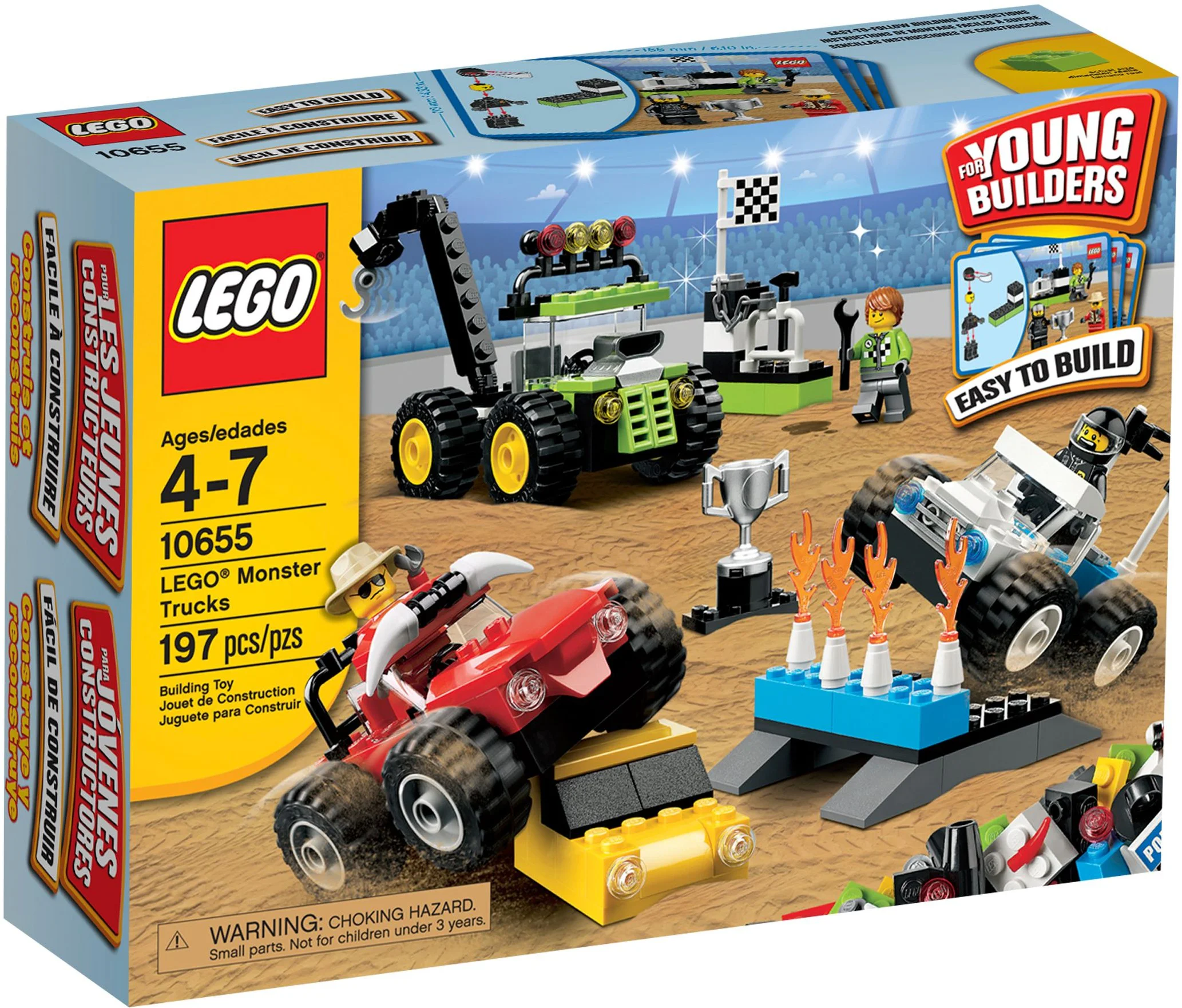 Creative Scrolling: Giant Wheel Truck Team 乐高 LEGO 10655 image 4