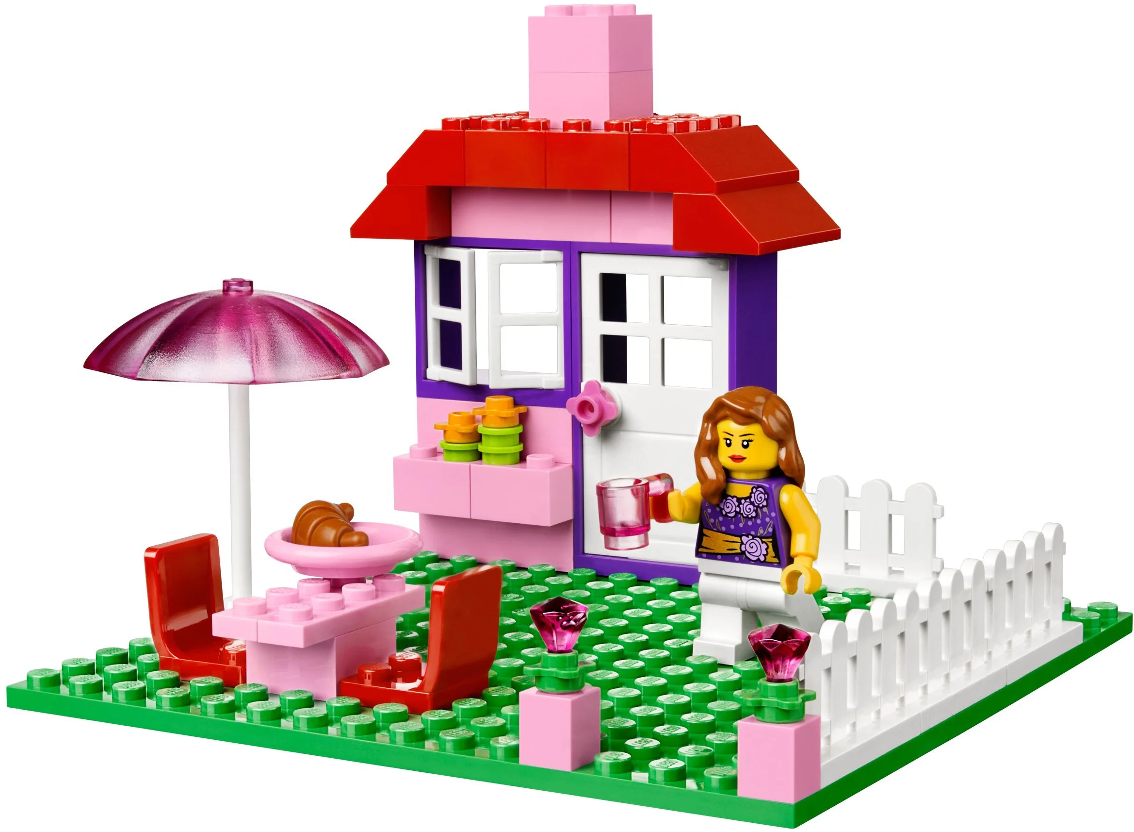 Creative puzzle: pink suitcase 乐高 LEGO 10660 image 2