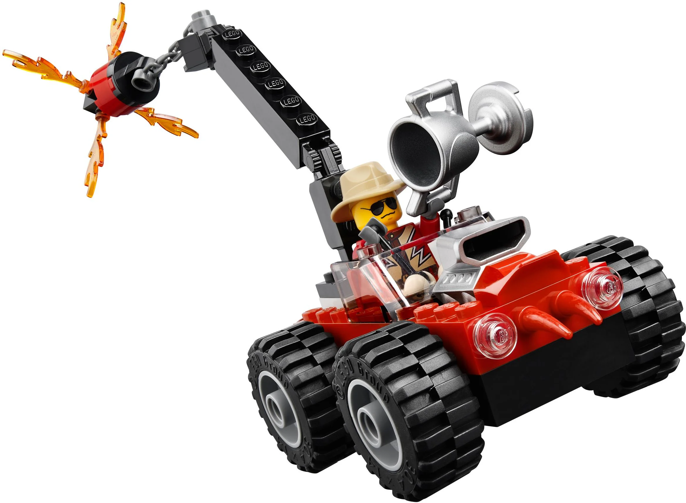 Creative Scrolling: Giant Wheel Truck Team 乐高 LEGO 10655 image 5