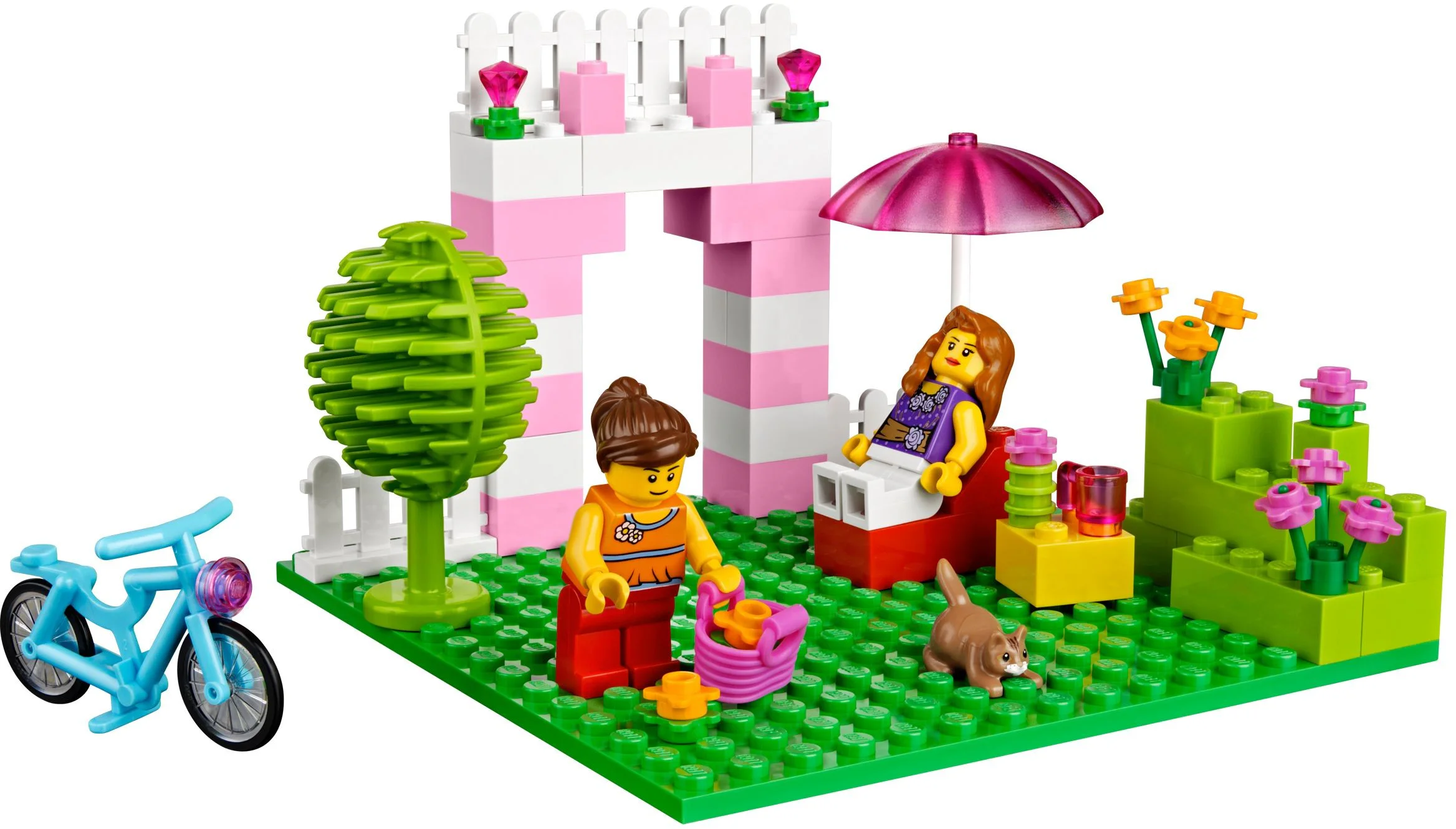Creative puzzle: pink suitcase 乐高 LEGO 10660 image 3