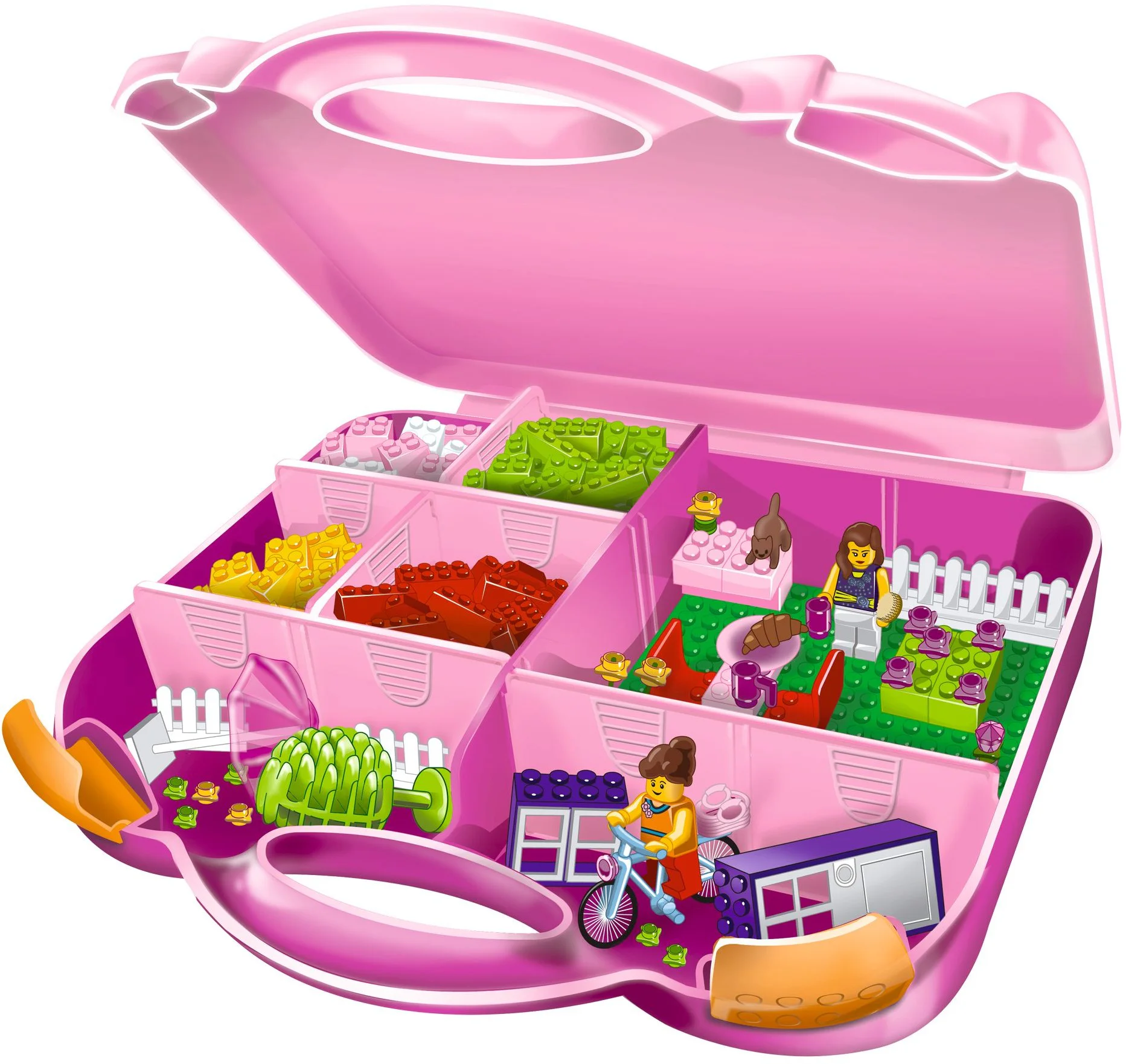 Creative puzzle: pink suitcase 乐高 LEGO 10660 image 4