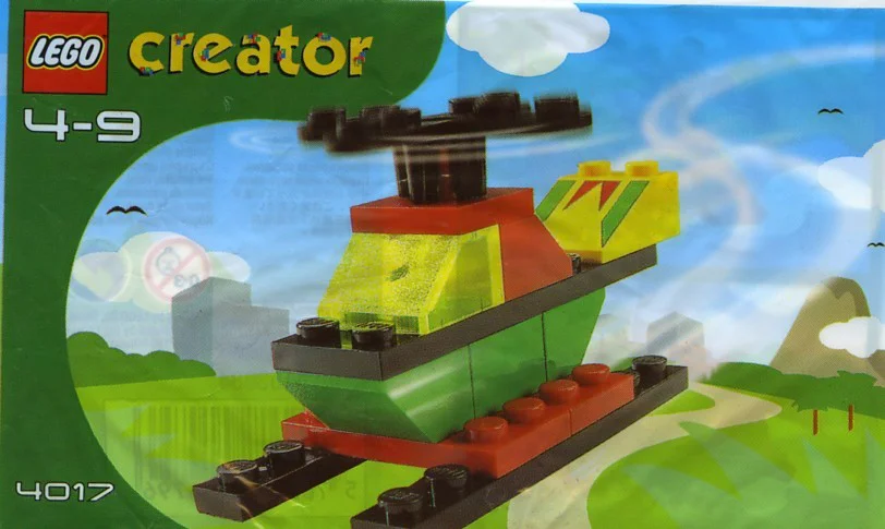 Creative change: naval helicopters 乐高 LEGO 4017 image 1