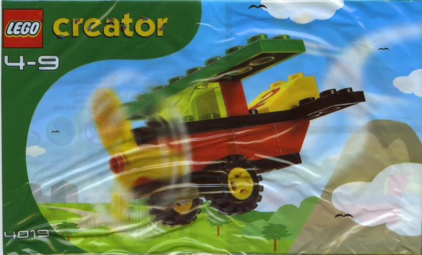 Creative change: aircraft 乐高 LEGO 4019 image 1