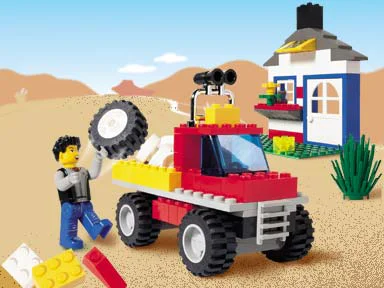 Creative change: car barrel 乐高 LEGO 4115