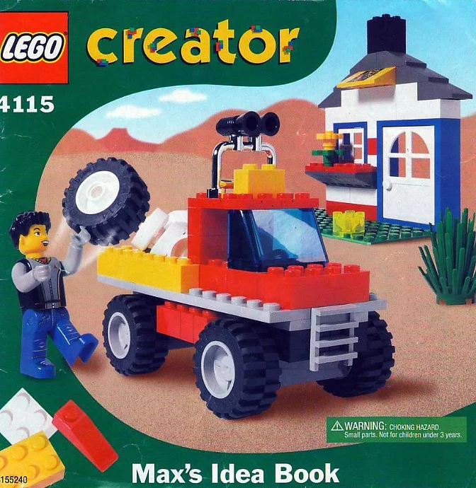 Creative change: car barrel 乐高 LEGO 4115 image 1
