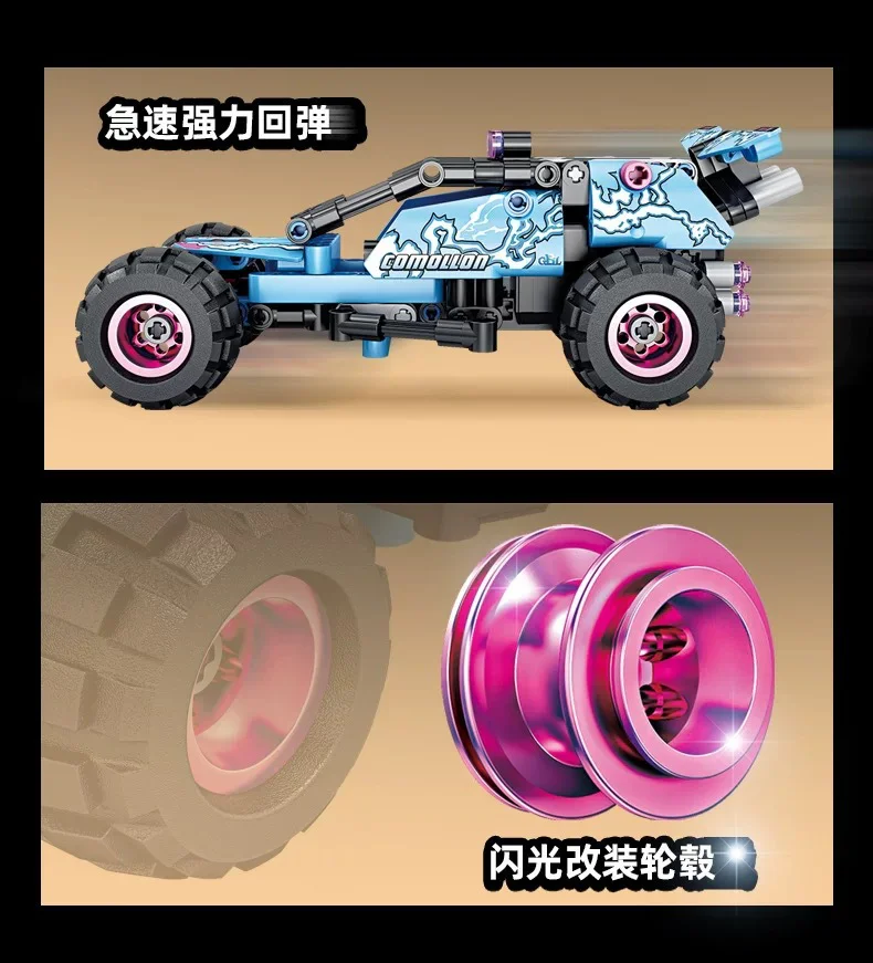 Off-road racing car 一拼 EPIN M009 image 8