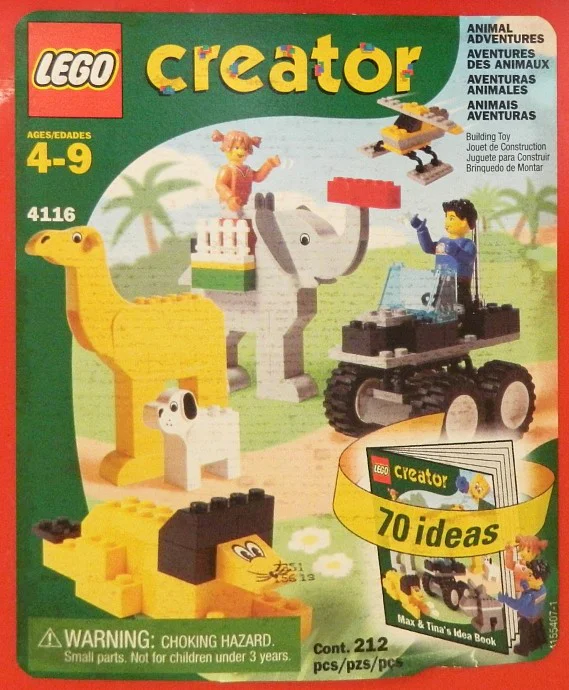 Imaginative Transformations: Animal Adventure Chronicles 乐高 LEGO 4116 image 1