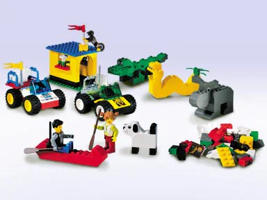 Max and Tina are at great risk 乐高 LEGO 4175
